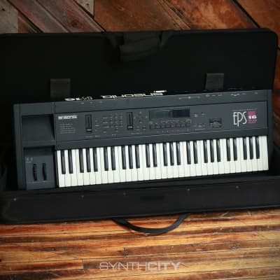 1991 Ensoniq EPS 16 Plus Digital Sampling Workstation Keyboard w/ Turbo Upgrade SCSI