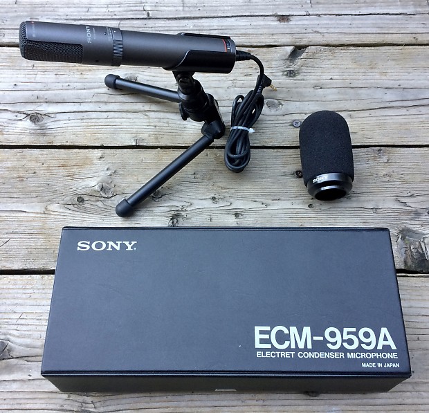 Sony ECM-959A Electret Condenser Stereo Microphone
