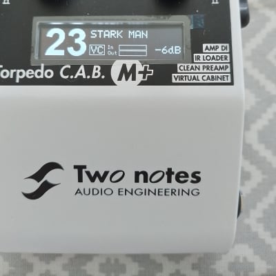 Two Notes Torpedo C.A.B. M+ Speaker Simulator | Reverb