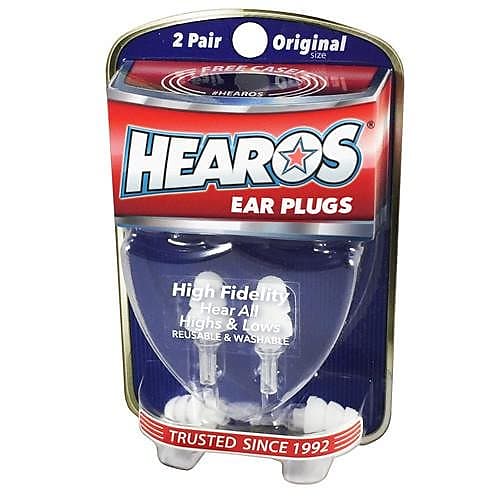 Hearos 211 HiFi Earplugs Reverb