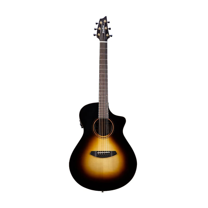 Breedlove Performer Pro Concert CE 6-String European Spruce Top Acoustic Electric Guitar with Slim Neck and Stain Black Bridge (Right-Handed, Tobacco Burst) image 1