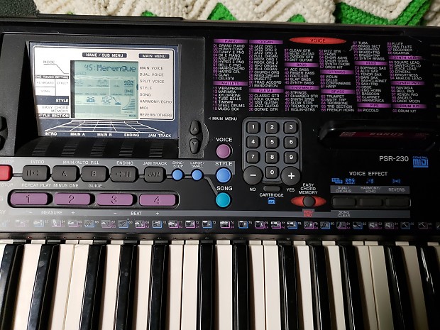 Yamaha psr 230 keyboard cheap