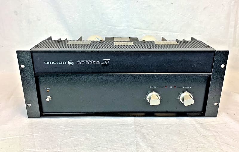 AMCRON アムクロン パワーアンプ seriesⅡ DC300A-2 AMCRON DC300A Series II Stereo Power Amp | Reverb