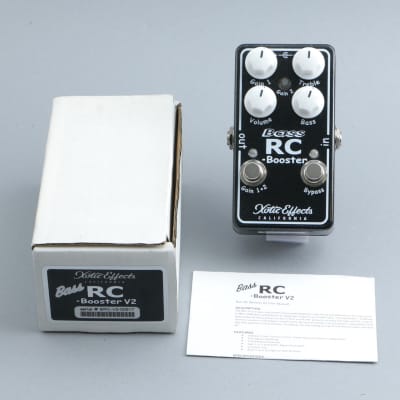 Reverb.com listing, price, conditions, and images for xotic-effects-bass-rc-booster