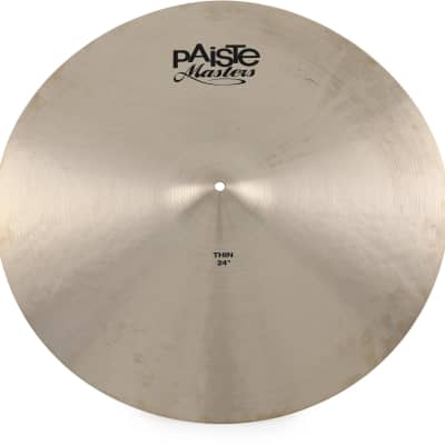 Paiste Masters Thin Ride Cymbal - 24-inch image 1