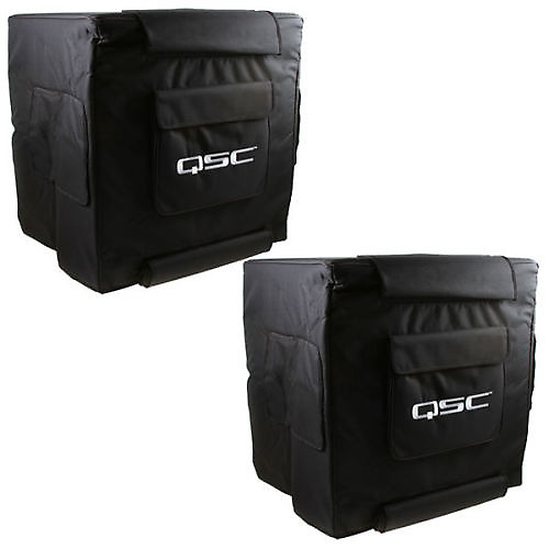 QSC KW181 Soft Nylon Subwoofer Cover Pair Reverb