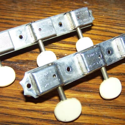 Vintage Gibson (Kluson) Deluxe Tuners - Double Line, Double Ring