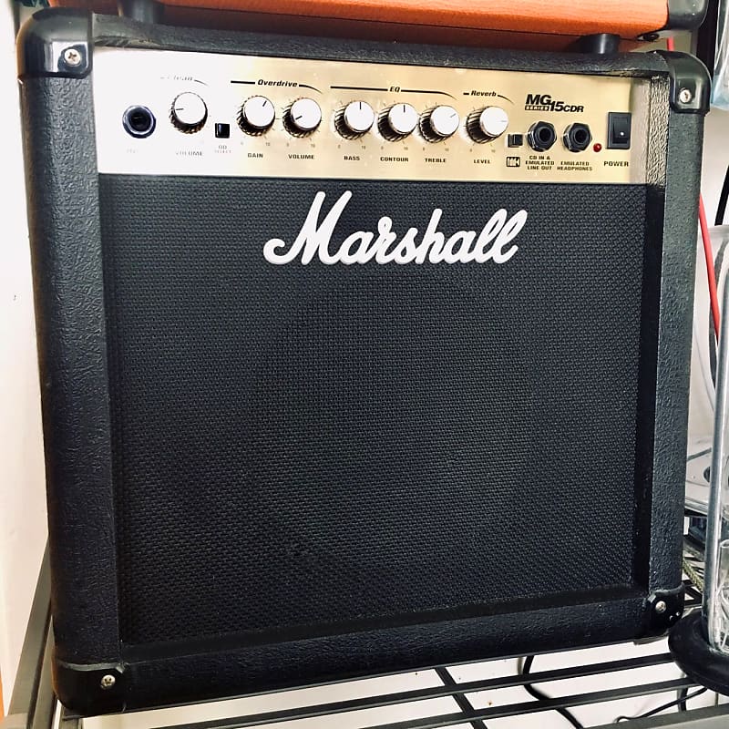 Marshall MG Series MG15CDR 15W Electric Guitar Amplifier Combo Amp