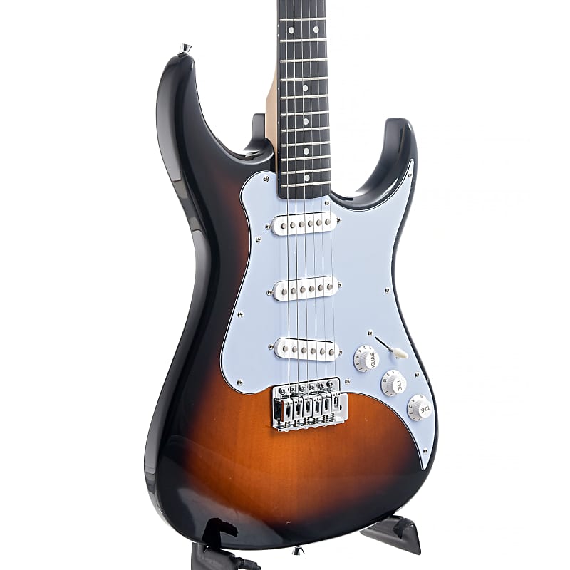 AXL AS-750 Headliner SRO Electric Guitar Sunburst Finish image 1