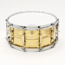 Ludwig 6.5x14" LB552KT Bronze Phonic Snare Drum, Hammered Bronze with Tube Lugs