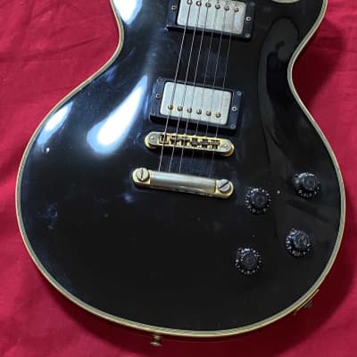 Burny RLC-55 Black LP Custom Type 2005 Electric Guitar image 2