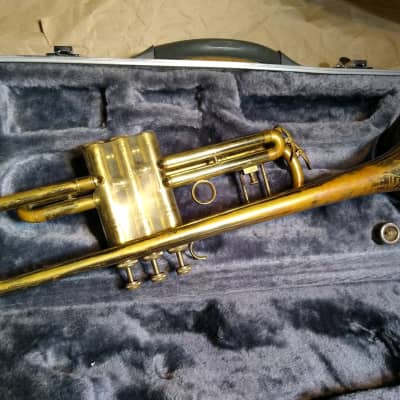 Musica Steyr Trumpet, Austria, w/ Case & Mouthpiece, Good condition with wear image 2
