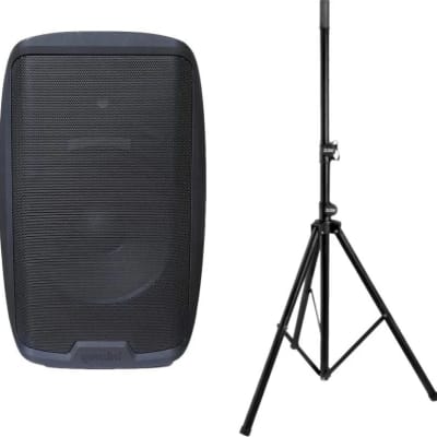Gemini AS-2112P 12" Active Loudspeaker and Classic Speaker Stand