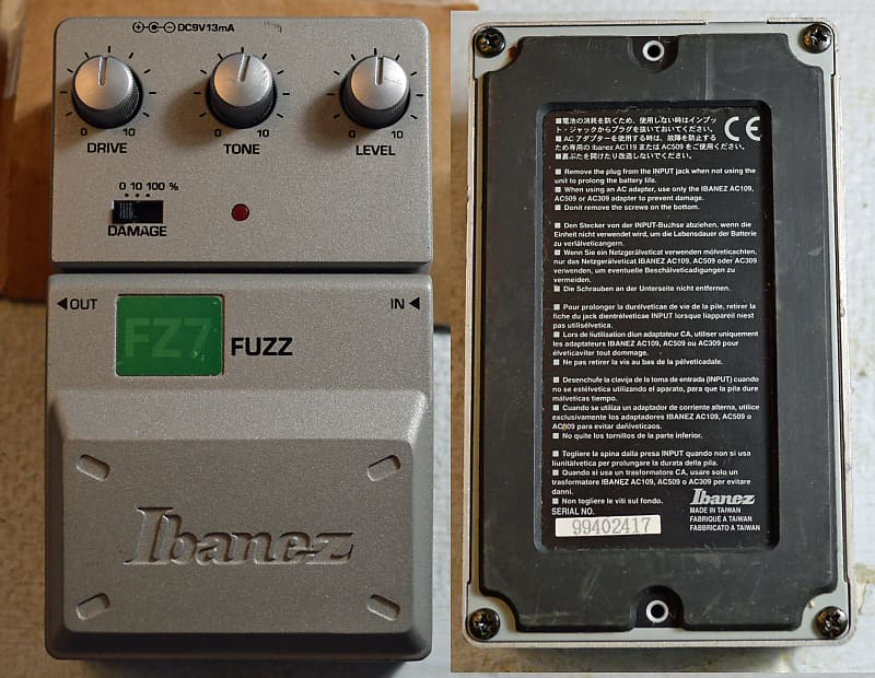 Ibanez FZ7 Fuzz