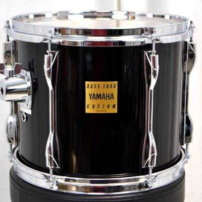 Yamaha 22/10/12/14/16" Rock Tour Custom Drum Set - Black image 8