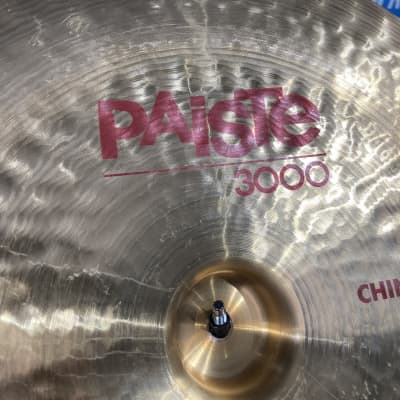 David Garibaldi's Tower of Power, Paiste 18" 3000 Series China Cymbal 1658g 1980s image 5