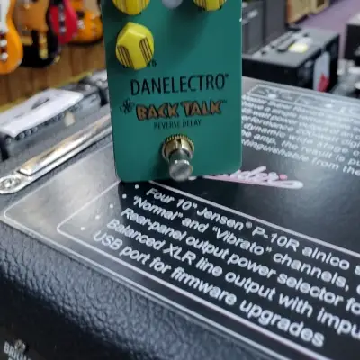 Reverb.com listing, price, conditions, and images for danelectro-back-talk-reverse-delay-reissue