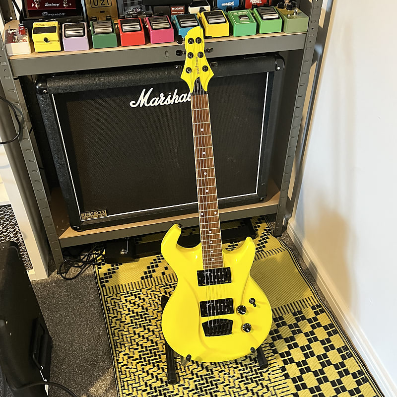 Switch Vibracell Wild II Electric Guitar 2018 Neon Yellow Reverb