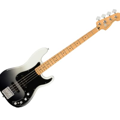 Used Fender Player Plus Precision Bass - Silver Smoke w/ Maple FB for sale