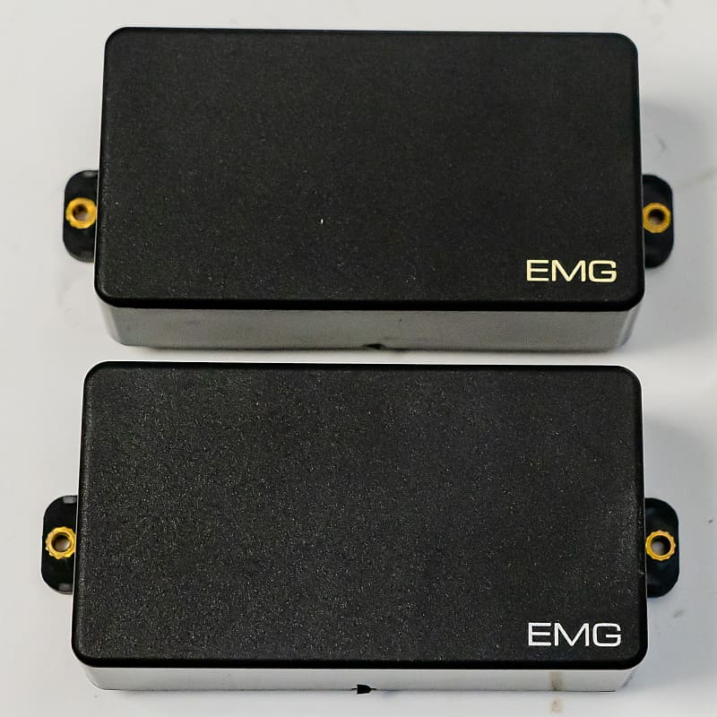 2008 EMG 81 / 85 Humbucker Guitar Pickup Set - Matte Black