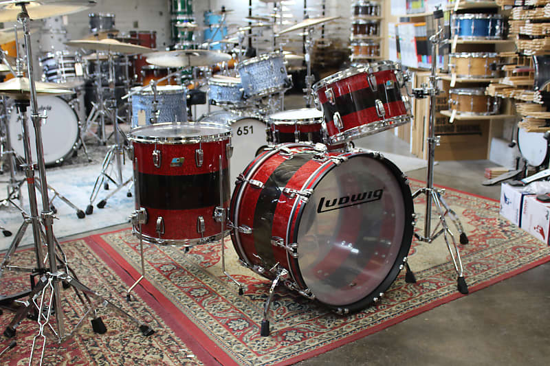 ludwig 45th anniversary vistalite