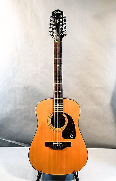 Epiphone 12弦アコースティックギター　PR-350-12 Epiphone PR350-12 12-String Acoustic Guitar w/Case USED