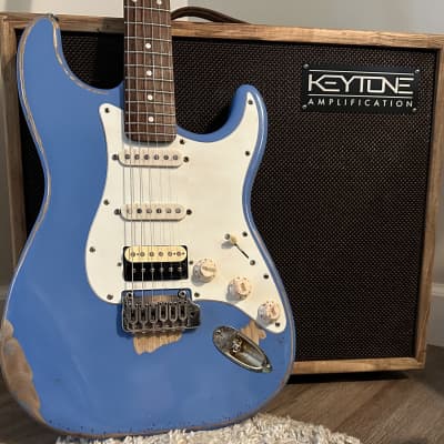 Big River/Fender HSS Stratocaster**Lake Placid Blue Nitro Relic**Suhr HSS Set (ML’s + SSV+)**Coil Tap image 1