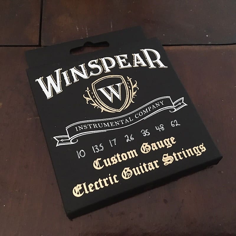 Winspear Instrumental Company Premium Custom Gauge Electric Guitar Strings 7 String 10 62