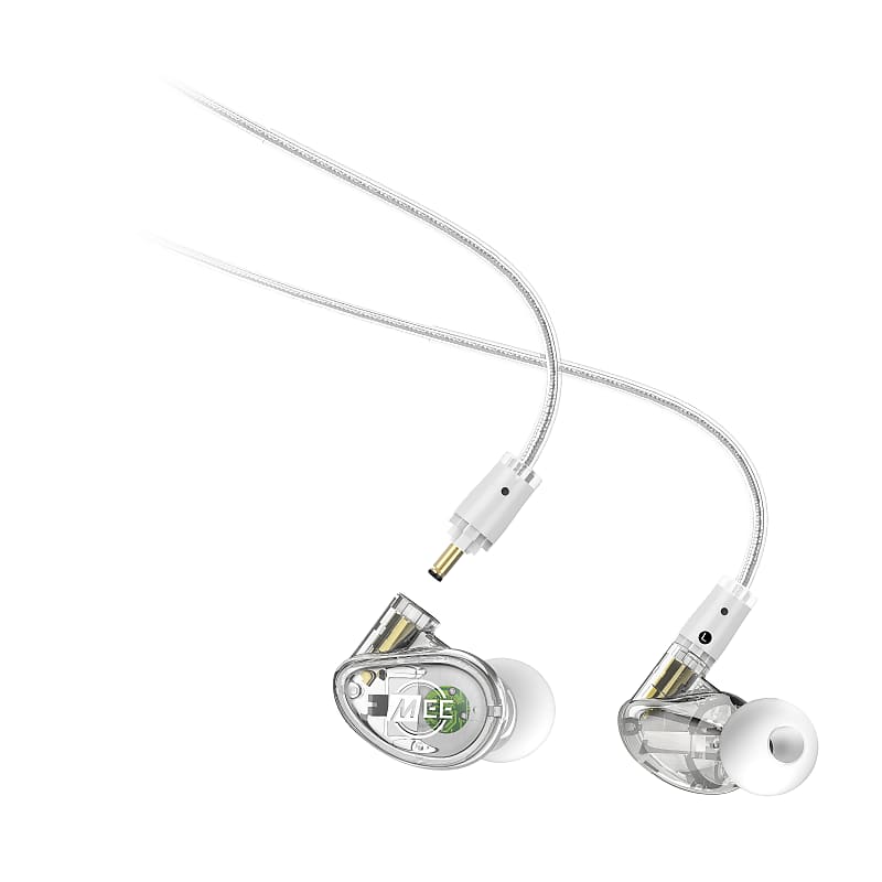 MEE Professional MX1 PRO Customizable Noise-Isolating Universal-Fit Modular Musician’s IEM (Clear) image 1