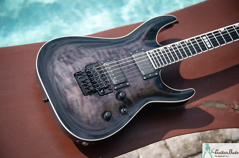 2013 ESP Horizon E-II - EMG Pickups - See Thru Black Sunburst Finish -  Floyd Rose - Made in Japan