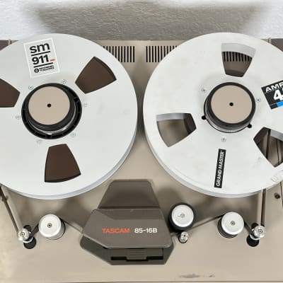 1980 TASCAM 85-16B 1 16-Track Reel to Reel Tape Recorder Grey