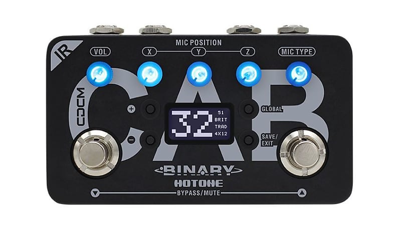 Hotone Binary Ir Cab Simulation pedal