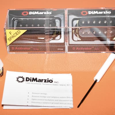 DiMarzio Modern Metal Gibson Les Paul Replacement Set (GG2101A3BK) Black image 2