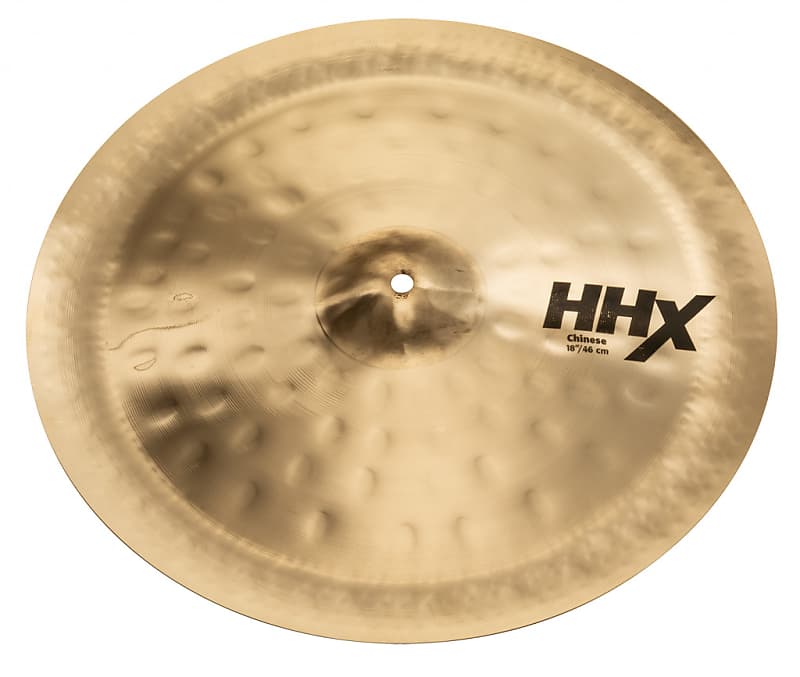 Sabian HHX 18" Chinese Cymbal/Brilliant Finish/Brand New/Model # 11816XB image 1