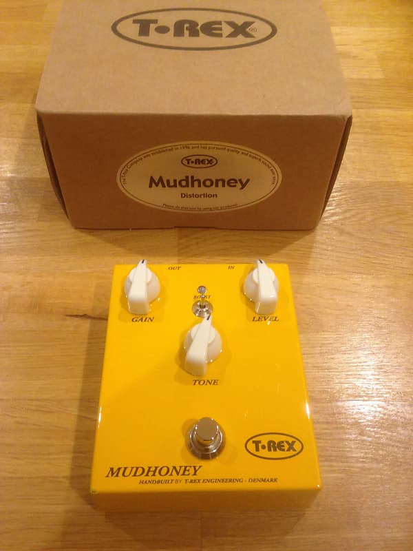 T-Rex Mudhoney: Handmade Danish Collection 2018 Yellow | Reverb T-Rex Mudhoney: Handmade Danish Collection 2018 Yellow | Reverb