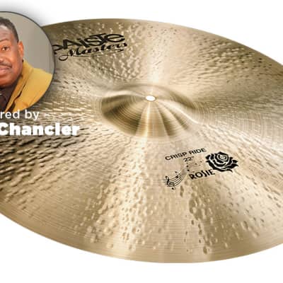 Paiste Masters 22" Crisp Ride Cymbal/Ndugu Chancler/New/Model # CY0005505222 image 2