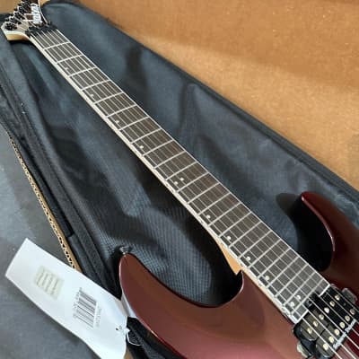 Jackson Pro Plus Dinky SRS Electric Guitar Electric Guitar w/ Gig bag - Oxblood image 6