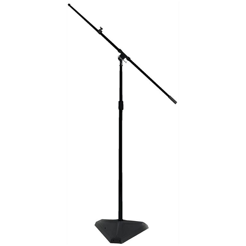 On-Stage SMS7630B Hex Base Studio Microphone Stand with Telescoping Boom image 1