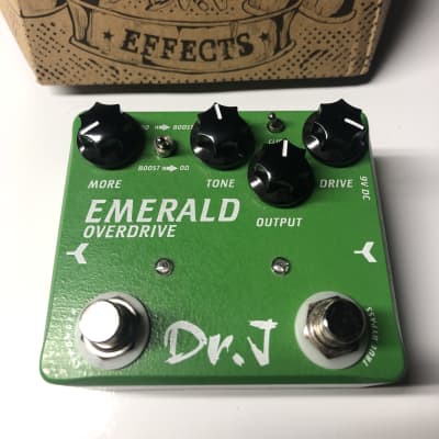 Reverb.com listing, price, conditions, and images for dr-j-emerald-overdrive