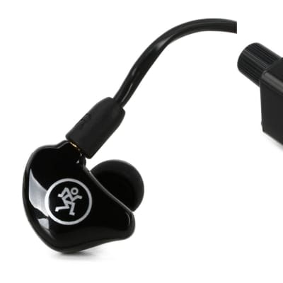 Mackie MP-240 Hybrid Dual-driver Professional In-Ear Monitors  Bundle with Behringer Powerplay PM1 1-channel Stereo Personal In-ear Monitor Beltpack image 1