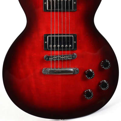 2017 Gibson Les Paul Studio T Black Cherry Burst Electric Guitar w/ HSC image 1