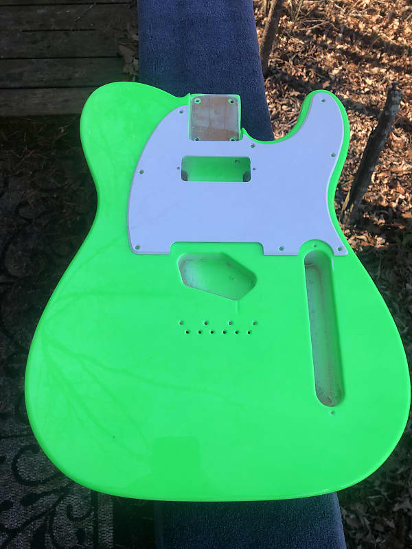 Tauro Woodworks Telecaster 2023 - Neon Green | Reverb