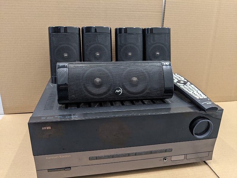 Harman Kardon AVR 154 5.1 Channel 40 Watt Receiver With Reverb