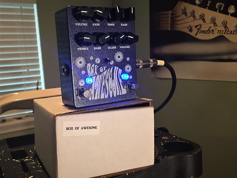 Lovepedal Box of Awesome Limited Edition Dual OD Pedal Reverb