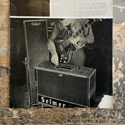 Selmer Electronics Catalogue 1960s for sale