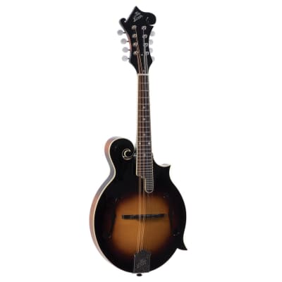 The Loar LM-520-VS Mandolin, F-Style, All Solid Hand Carved in Vintage Sunburst