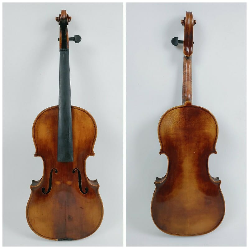 Vintage Anton Schroetter 3/4 Violin Mittenwald Germany for Restoration image 1