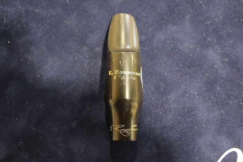 E. Rousseau NC4 Tenor Saxophone Mouthpiece Hard Rubber Reverb
