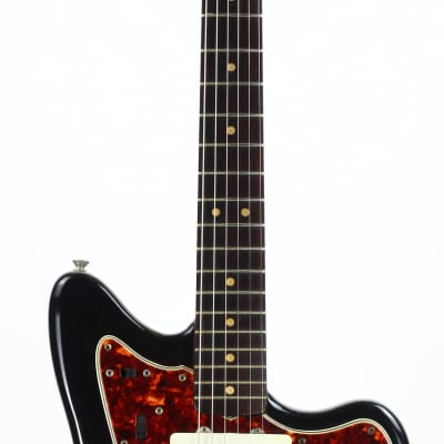 MINTY 1964 Fender Jazzmaster Sunburst | Vintage PRE-CBS, Clay Dots, Spaghetti Logo, White Case, TAGS image 10