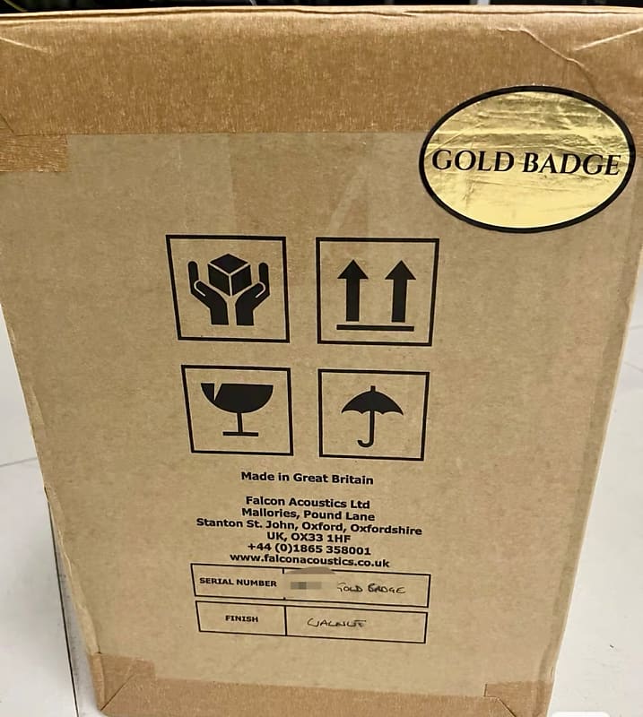 Rare Yew color! New! Falcon LS3/5a Bookshelf Speakers Gold Badge Falcon bookshelf speakers monitors  Ls3/5a 2024 Walnut Cherry black better than 50th Anniversary Harbeth Proac KEF McIntosh Luxman acuphase krell arc rogers bower Wilkins Made in England  		